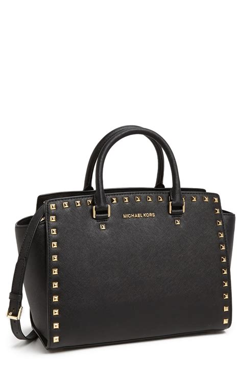 michael kors saffiano large wallet|Michael Kors saffiano leather satchel.